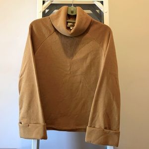 Cowl Neck Sweater with Bell Sleeve